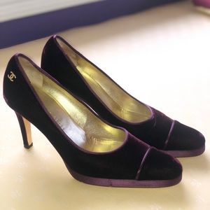 Chanel pump Bordeaux - box shoe bags certification